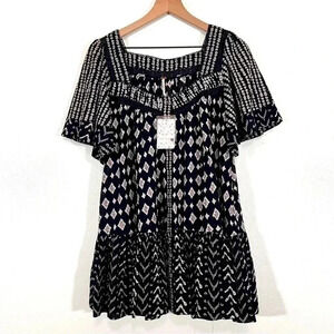 NWT Free People Hearts Desire Tunic Dress with Pockets